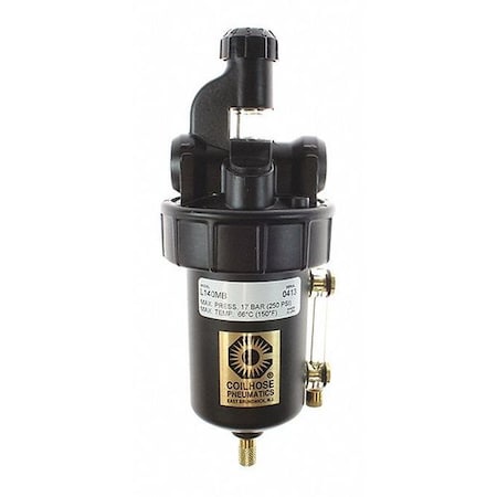Lubricator GP Series W/Metal Bowl 1/4