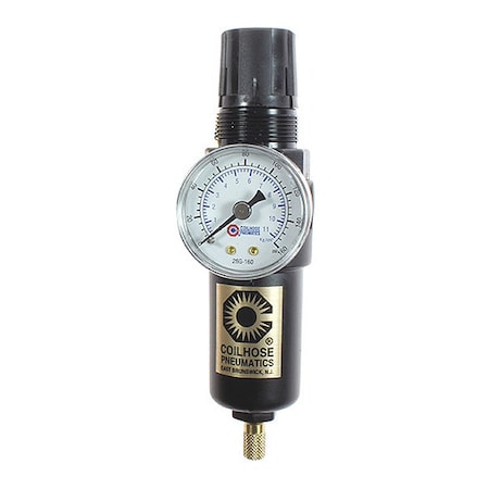 F/R Duo Mini W/Gage 5 Micron Element 1/4