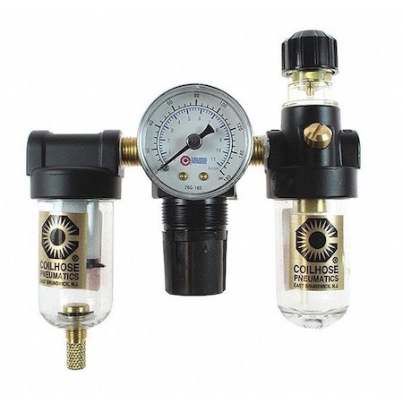 F/R/L Trio Mini W/Gauge 1/8