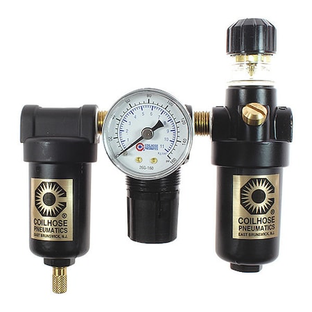 F/R/L Trio Mini W/Gage Metal Bowl 1/4
