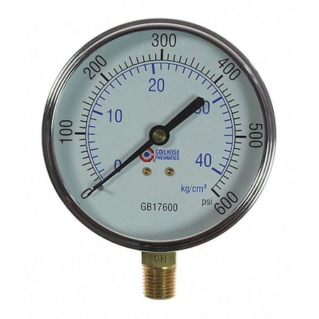 30375 0-600PSI 3-1/2