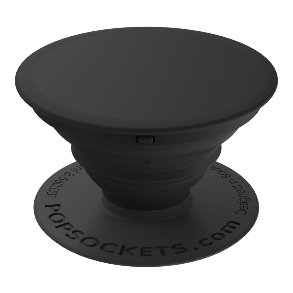 PopSockets Phone Stand, 1.5inH x 1.5inW x 0.25inD, Black MPN:800470
