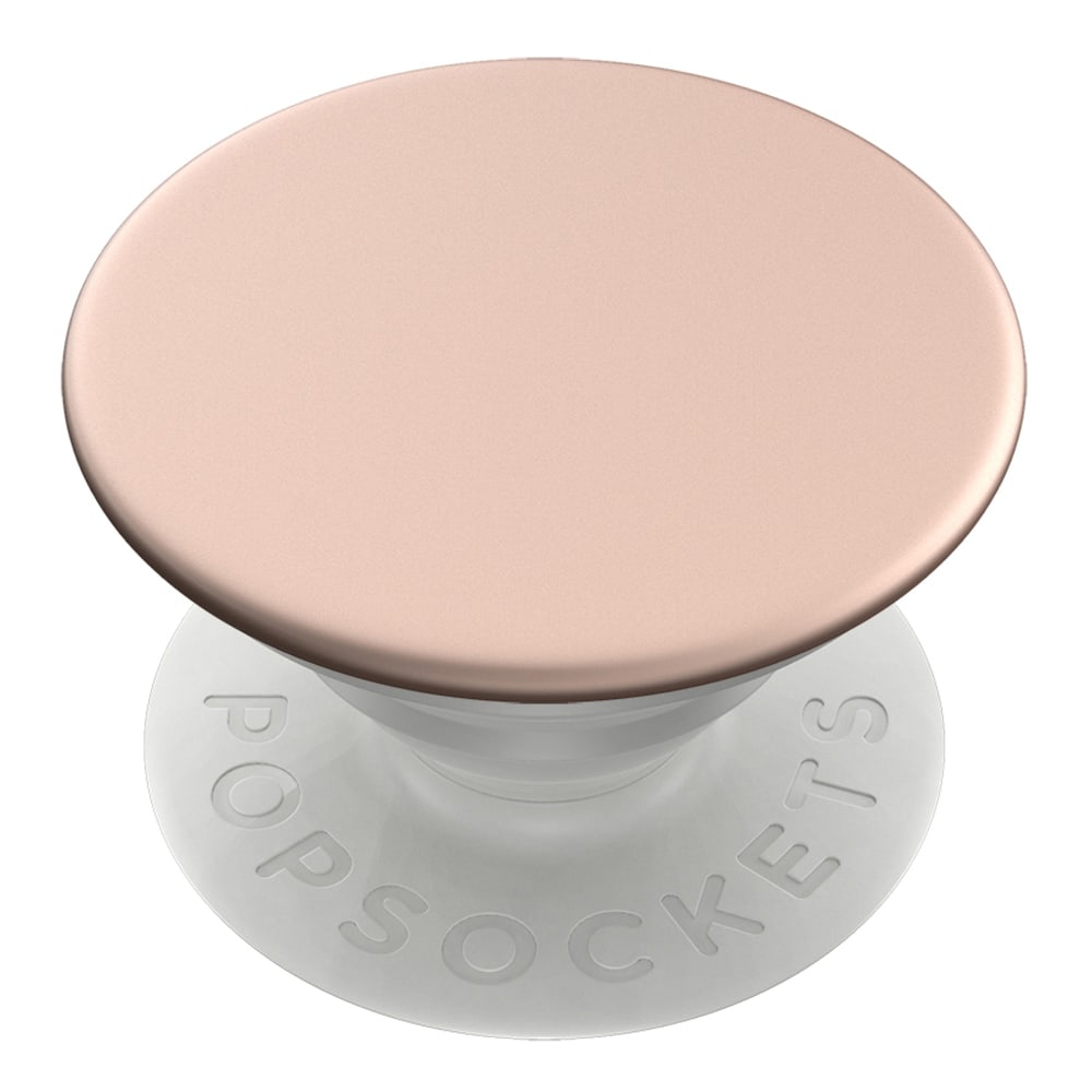 PopSockets Phone Stand, 1.5inH x 1.5inW x 0.25inD, Aluminum Rose Gold MPN:800550