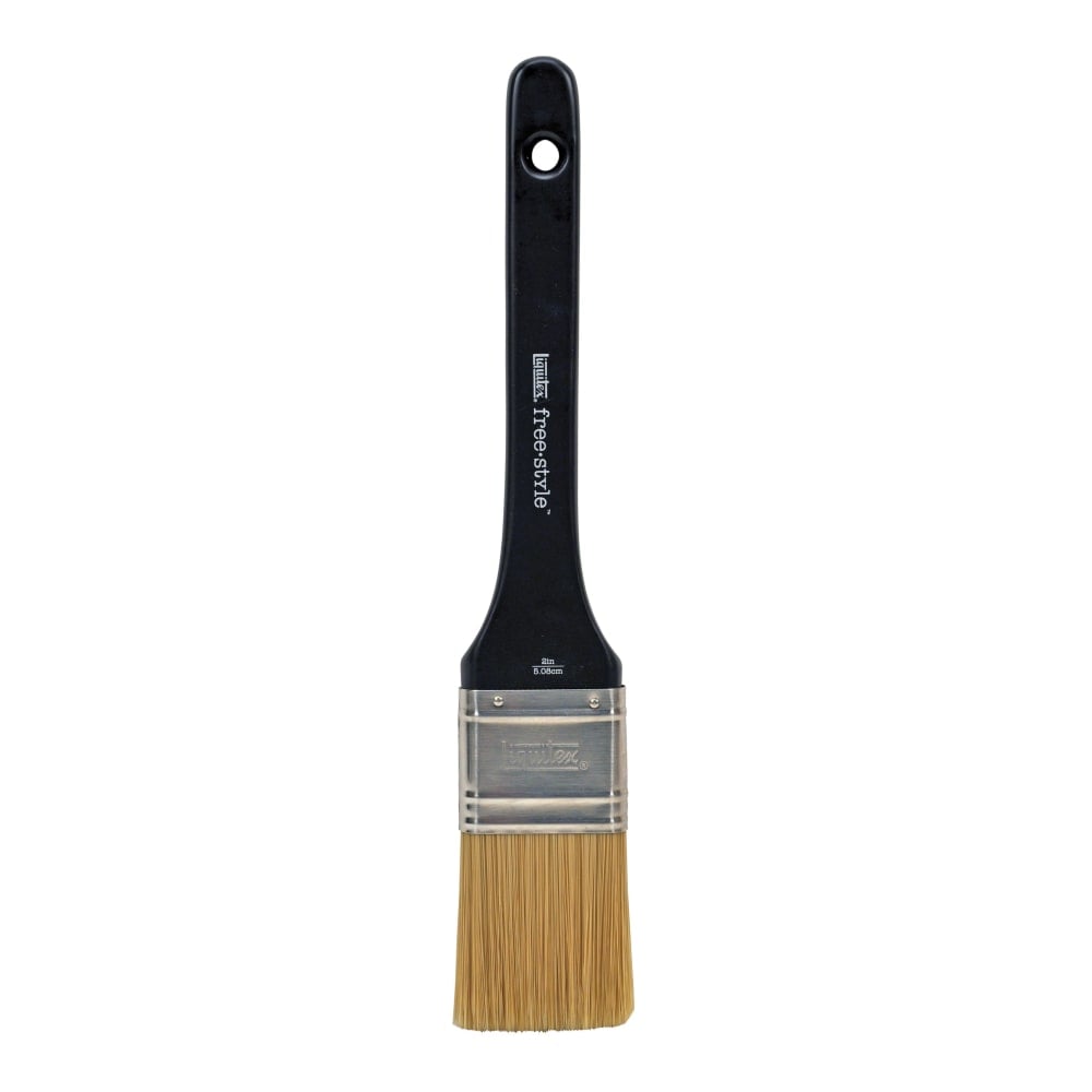 Liquitex Free-Style Large-Scale Paint Brush, 2in, Flat Bristles, Synthetic, Black MPN:1300602
