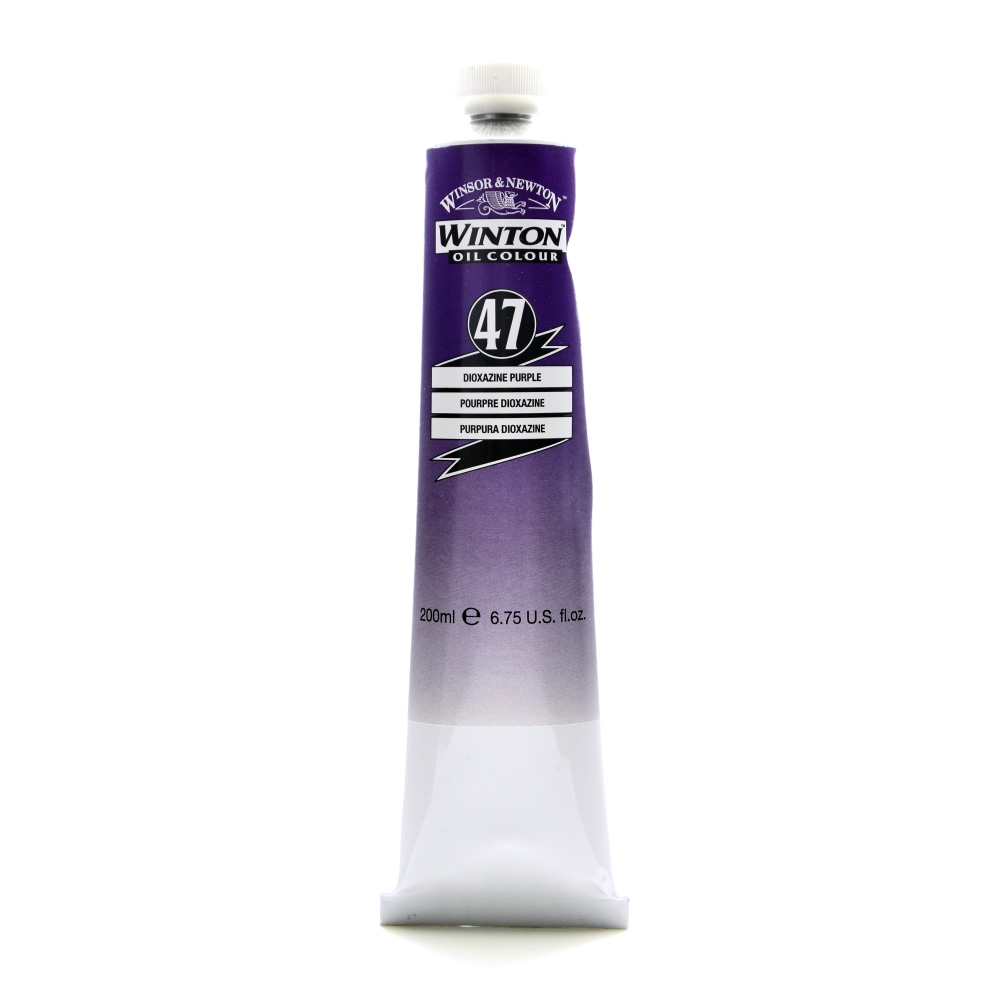 Winsor & Newton Winton Oil Colors, 200 mL, Dioxazine Purple, 47 MPN:1437229