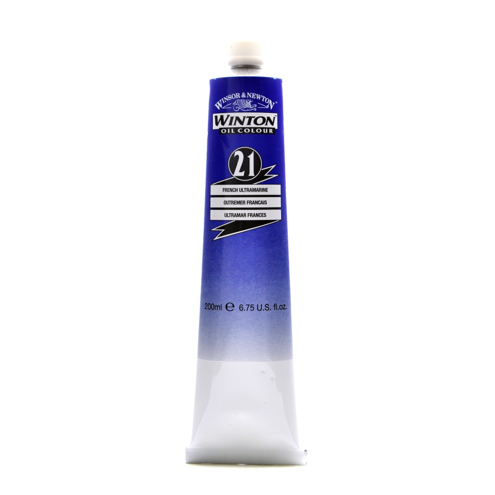 Winsor & Newton Winton Oil Colors, 200 mL, French Ultramarine, 21 MPN:1437263