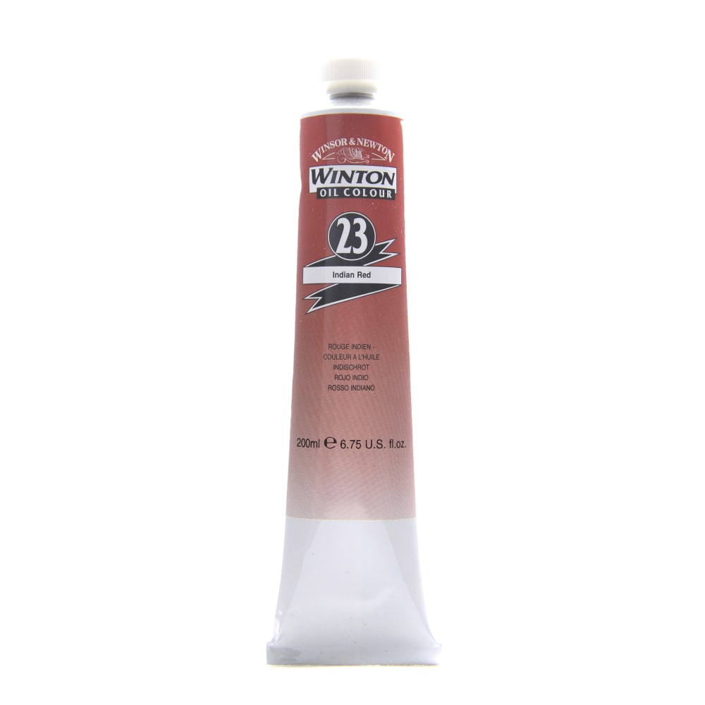 Winsor & Newton Winton Oil Colors, 200 mL, Indian Red, 23 MPN:1437317