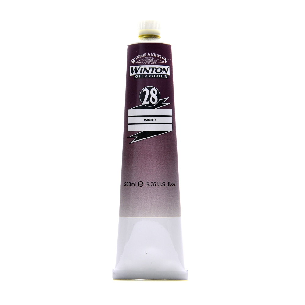 Winsor & Newton Winton Oil Colors, 200 mL, Magenta, 28 MPN:1437380