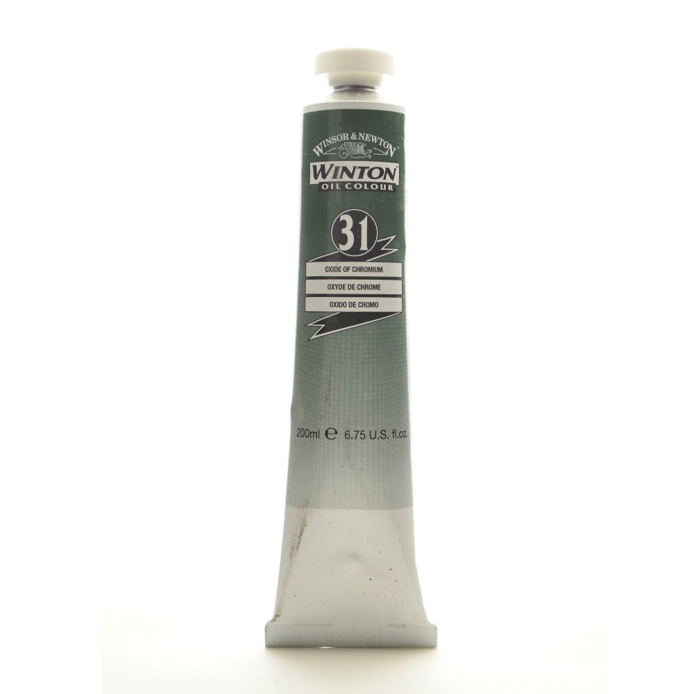 Winsor & Newton Winton Oil Colors, 200 mL, Oxide Of Chromium, 31 MPN:1437459