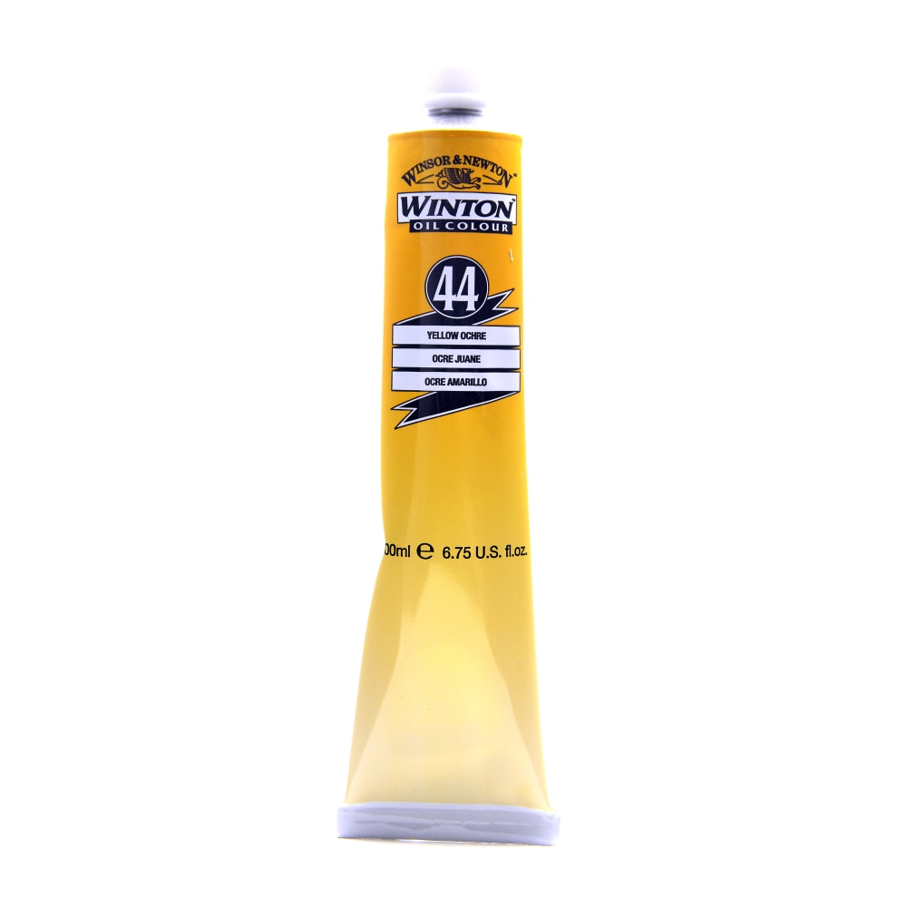 Winsor & Newton Winton Oil Colors, 200 mL, Yellow Ochre, 44 MPN:1437744