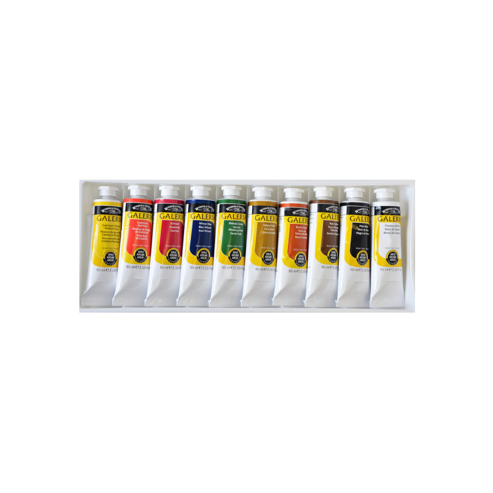 Winsor & Newton Galeria Acrylic Color Basic Set, Set Of 10 MPN:2190517