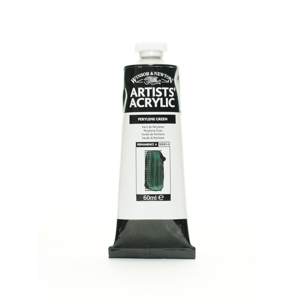 Winsor & Newton Professional Acrylic Colors, 60 mL, Perylene Green, 460 MPN:2320460