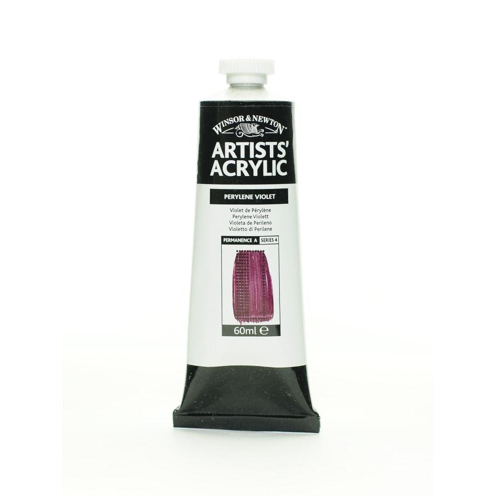 Winsor & Newton Professional Acrylic Colors, 60 mL, Perylene Violet, 470 MPN:2320470