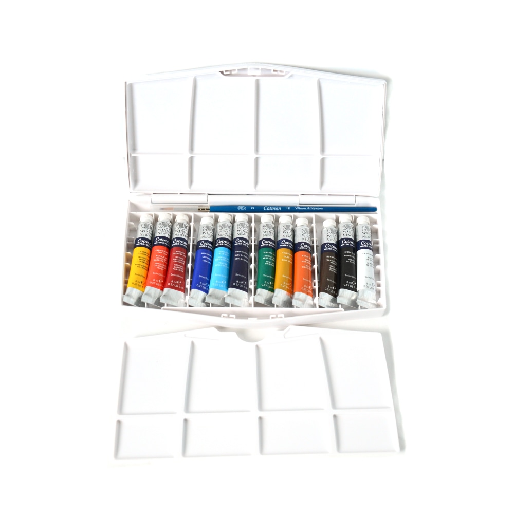 Winsor & Newton Cotman Watercolor Painting Plus Tube Set MPN:0390377