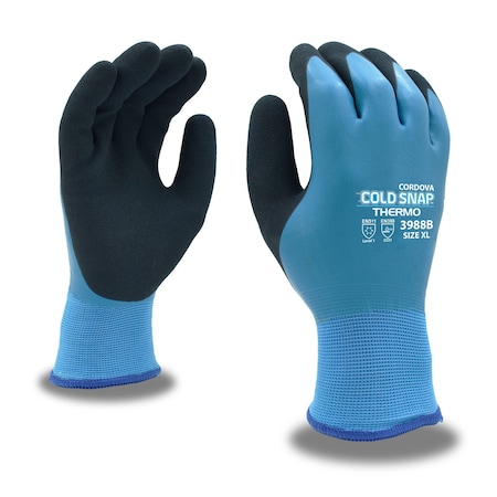 Knit Gloves, Full Latex, 2 Ply, PK12 MPN:3988BXXL