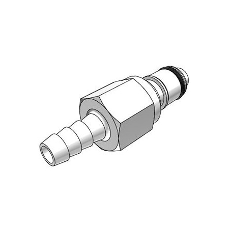 Insert, Acetal, Push Fit 1/4