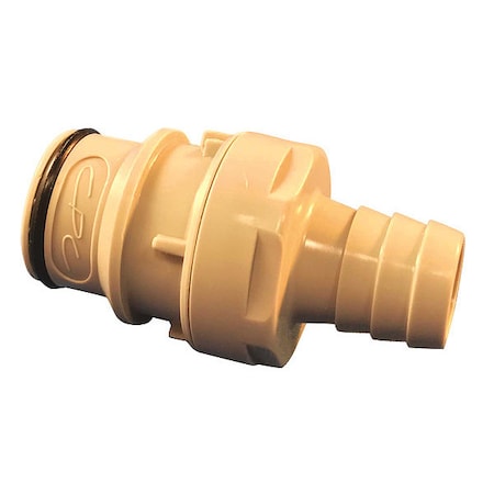 Straight, Polypropylene, Barbed 3/8 in MPN:HFCD22612