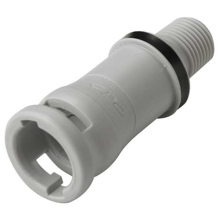 Straight, Polypropylene, MNPT 1/8 in MPN:NS2D100212