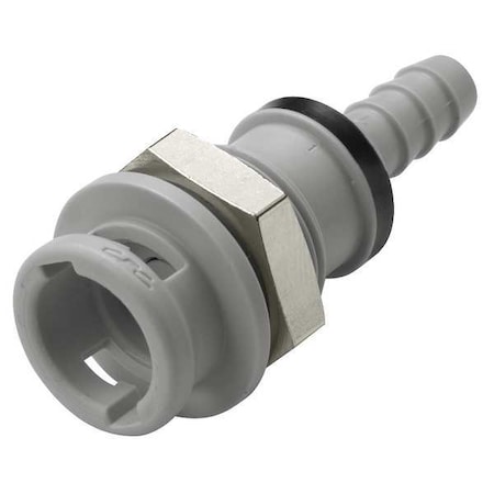 Straight, Polypropylene, Barbed 1/8 in MPN:NS2D160212