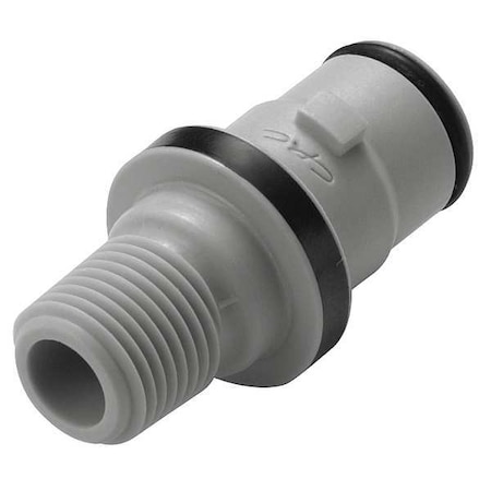 Straight, Polypropylene, MNPT 1/8 in MPN:NS2D240212