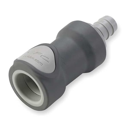 Straight, Polypropylene, Barbed 3/8 in MPN:NS4D17006