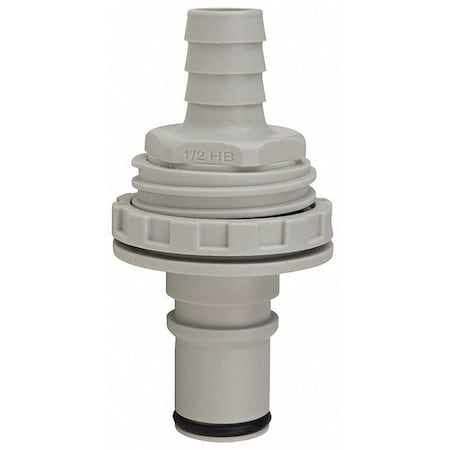 Insert, Polypropylene, Barbed 1/2 in MPN:NS6D42008