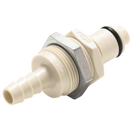 Straight, Polypropylene, Barbed 1/4 in MPN:PLC4200412