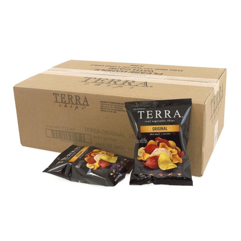 Terra Real Vegetable Chips, Original, 1 Oz, Pack Of 24 MPN:880591