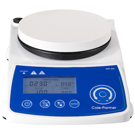 Stirring Hot Plate, Digital, Round, 220V MPN:04661-46