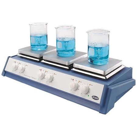 Three Position Stirring Hot Plate, 230 V MPN:51600-08