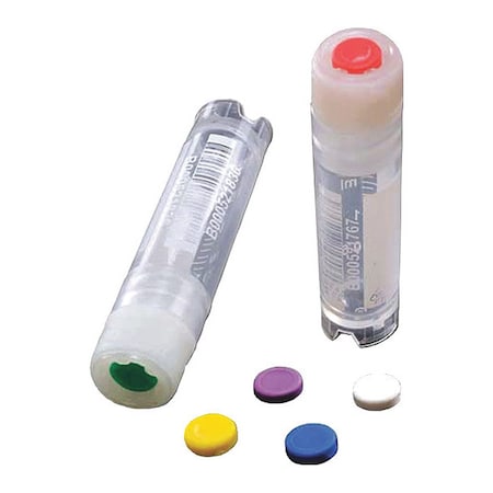 Cap Insert, Plastic, 0.15in H, Green, PK100 MPN:CRY66S