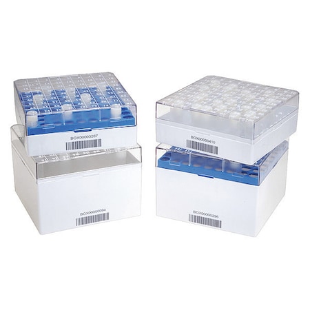 Cryogenic Vial 2D Box, 5-1/4