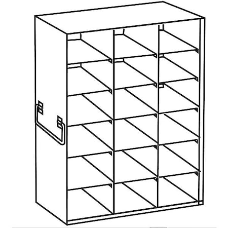 Freezer Rack, Holds 18 Boxes, SS MPN:RFS10036A