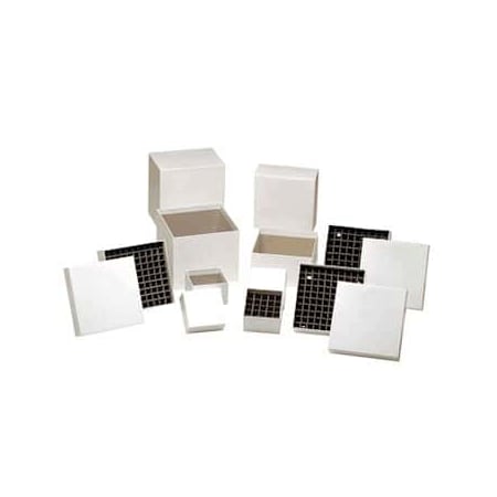 Cardboard Freezer Box, White, 5-1/4