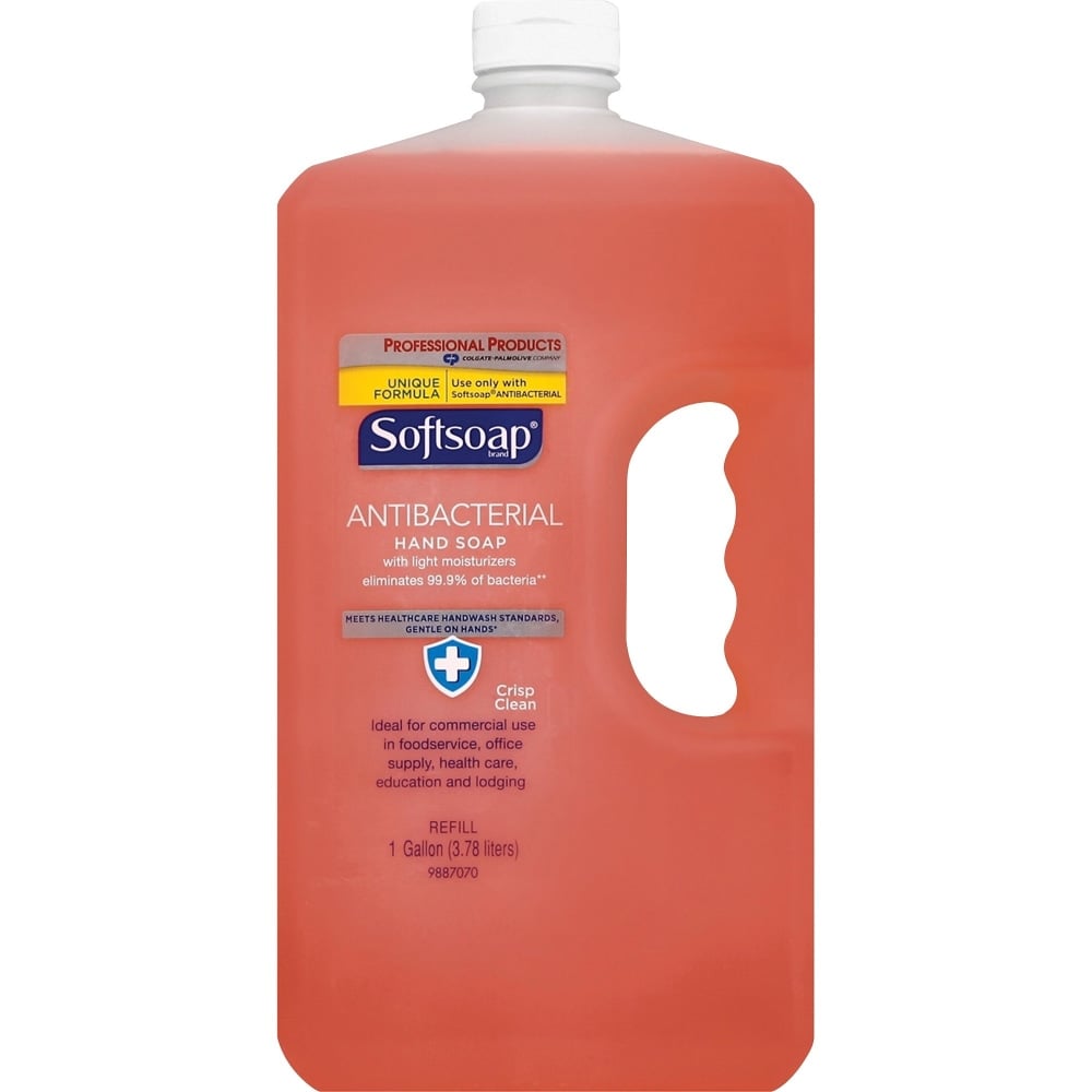 Softsoap Antibacterial Liquid Hand Soap, Unscented, 128 Oz Bottle (Min Order Qty 3) MPN:1901