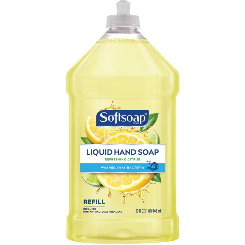 Softsoap Liquid Hand Soap Refill, Refreshing Citrus Scent, 32 Fl Oz Pour Bottle MPN:CPC07337