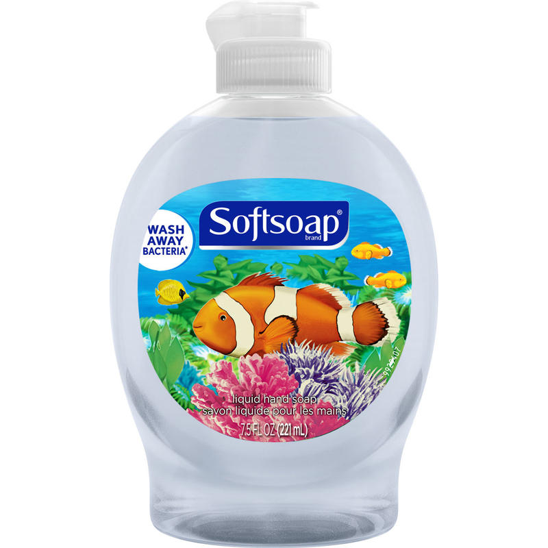 Softsoap Liquid Hand Soap, Aquarium, Fresh Scent, 7.5 Oz MPN:CPC07384