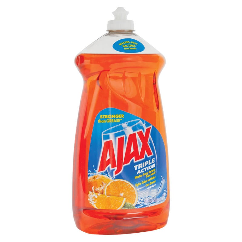 Ajax Triple-Action Dishwashing Liquid, 52 Oz Bottle, Orange MPN:49860
