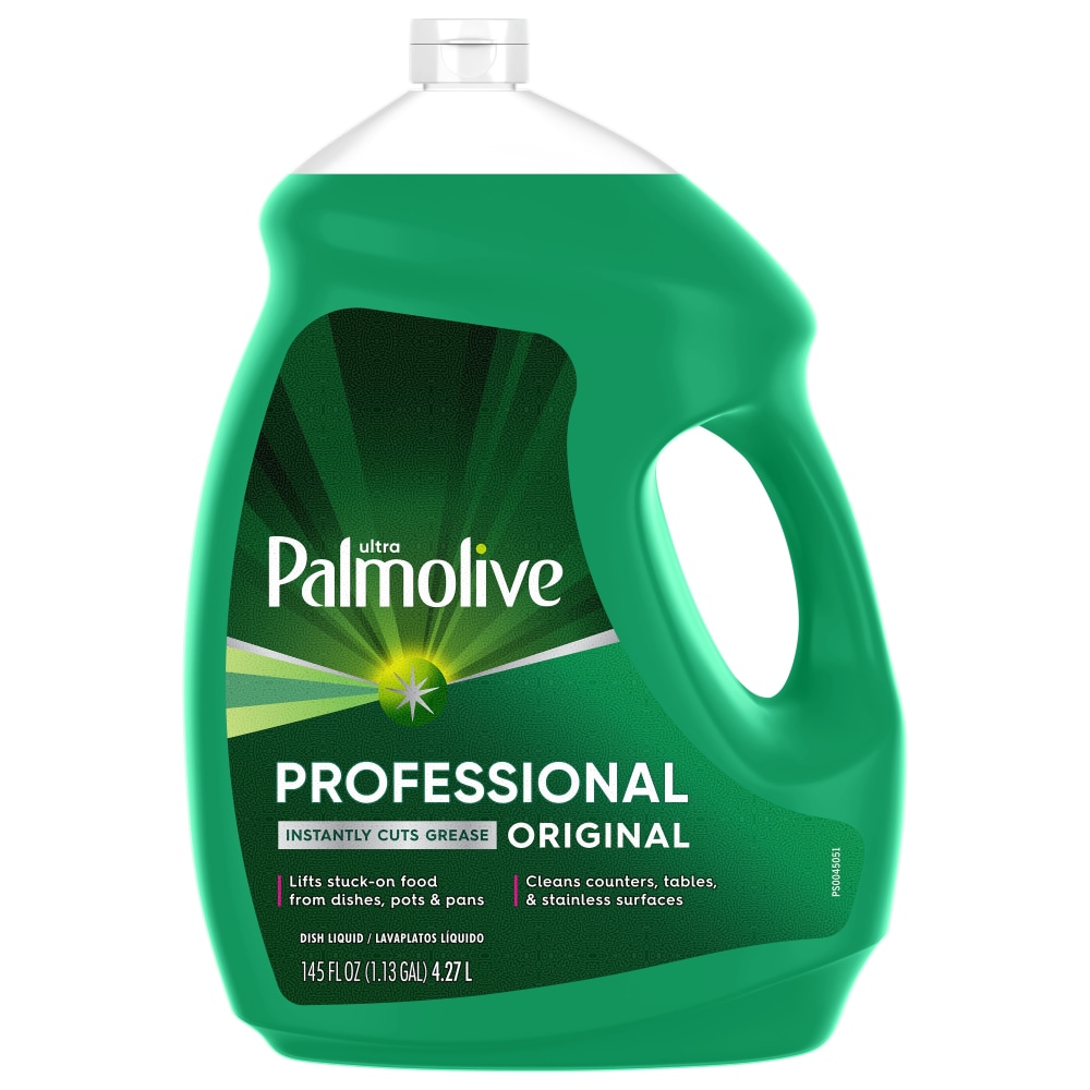 Palmolive Ultra Strength Liquid Dish Soap, 145 Oz, Green MPN:61034142EA