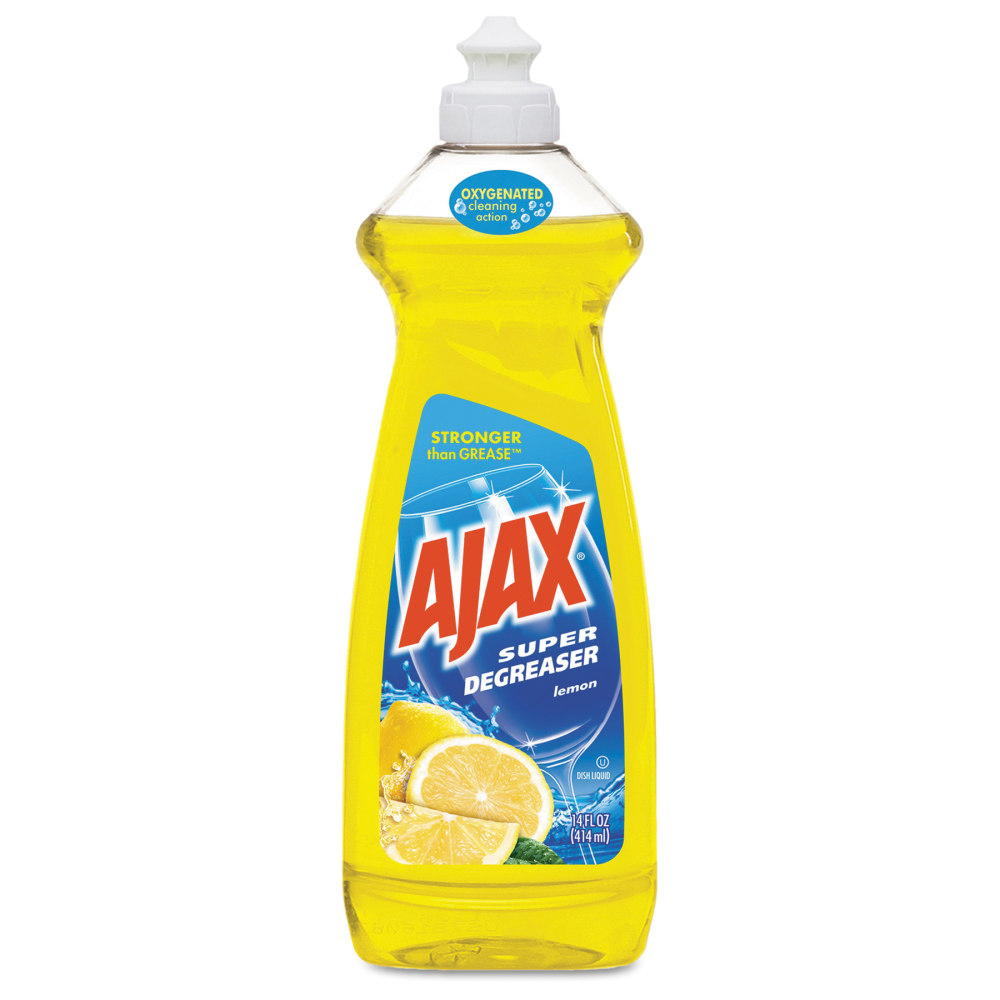 Ajax Dishwashing Detergent, Lemon Scent, 28 Oz Bottle, Case Of 9 MPN:CPC44673