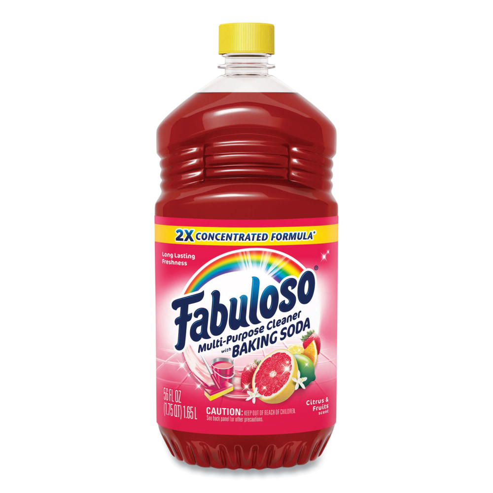 Fabuloso Multi-Use Cleaner, Citrus Scent, 56 oz Bottle, 6/Carton MPN:153091
