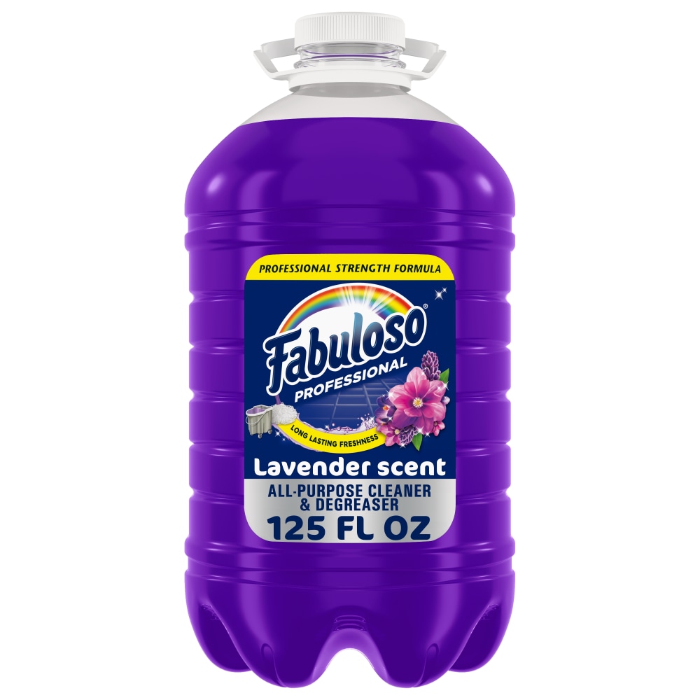 Fabuloso Professional All-Purpose Cleaner And Degreaser, Lavender Scent, 125 Oz MPN:61051910
