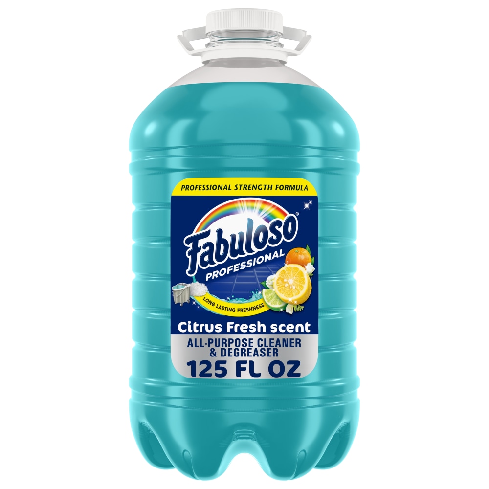 Fabuloso Professional All-Purpose Cleaner And Degreaser, Citrus Fresh Scent, 125 Oz MPN:61051911