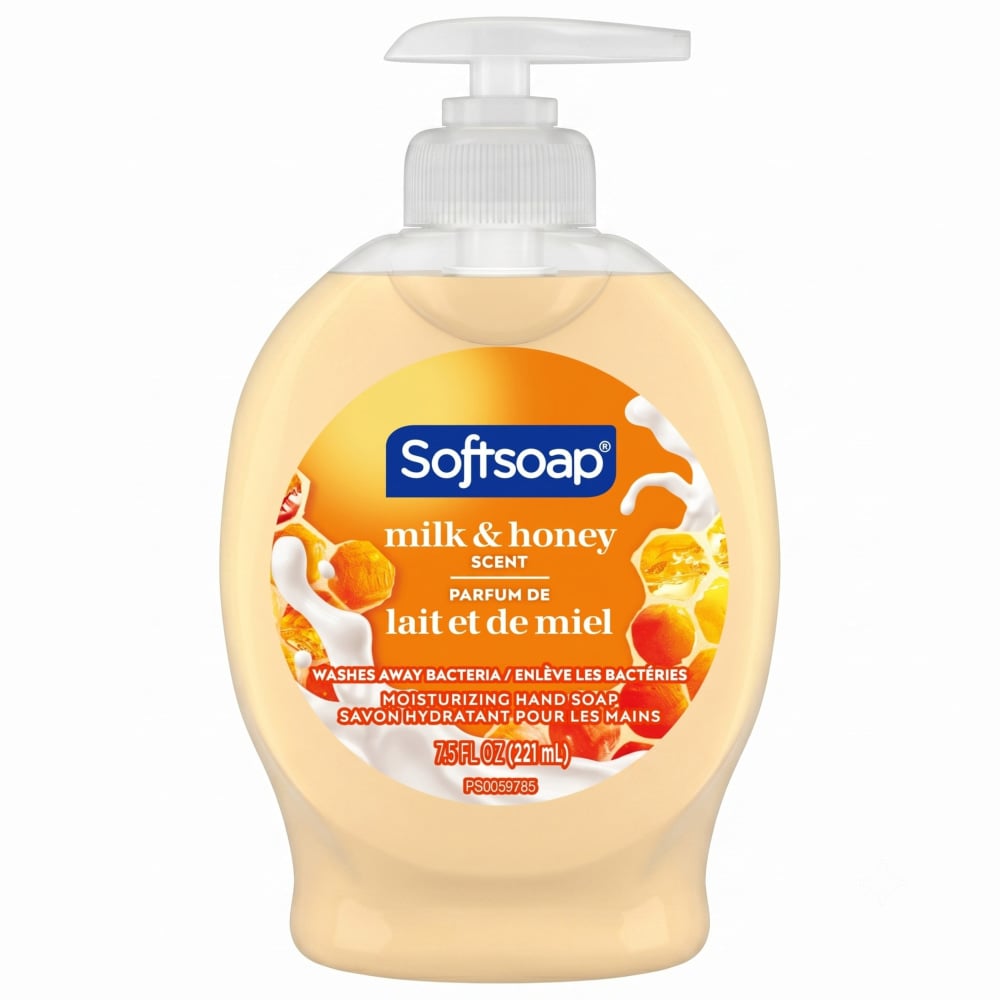 Softsoap Moisturizing Liquid Hand Soap, Milk & Honey Scent, 7.5 Oz, Total Qty 1 MPN:US04965A
