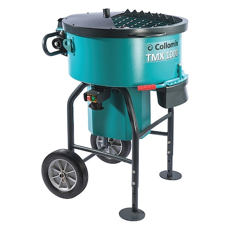 Wheelbarrow Mixer, 2-11/16HP, 29-1/2