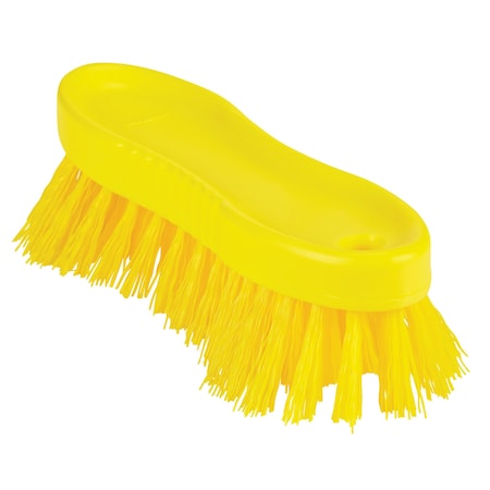 ColorCore Stiff Hand Scrub Brush, Yellow MPN:358816
