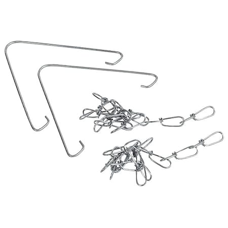 ChainHangerAssembly, Gray, 14inH, 14inL MPN:CSHC