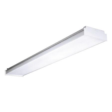 LED Wraparound Fixture, 4 ft L, 4908 lm MPN:LAW4-35ML-EDU