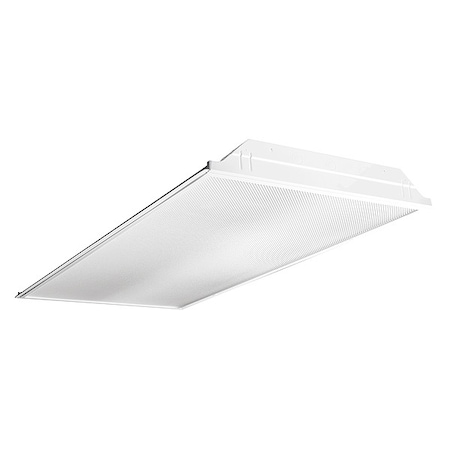 Recessed Troffer, 4 ft L, 5441 lm, 45W MPN:LJT24-35HLG-FSA12-EDU