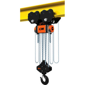 CM Hurricane 360° Hoist & Trolley Combo Geared 20 Ton Capacity 30' LIft HU20000GB30